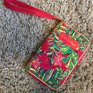 Authentic Lilly Pulitzer wristlet